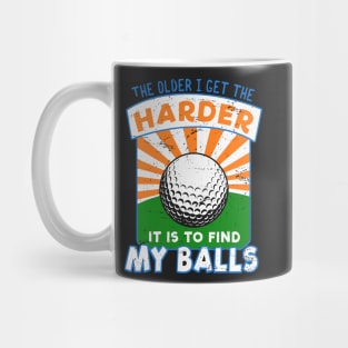 GOLF GIFT: Find My Balls Mug